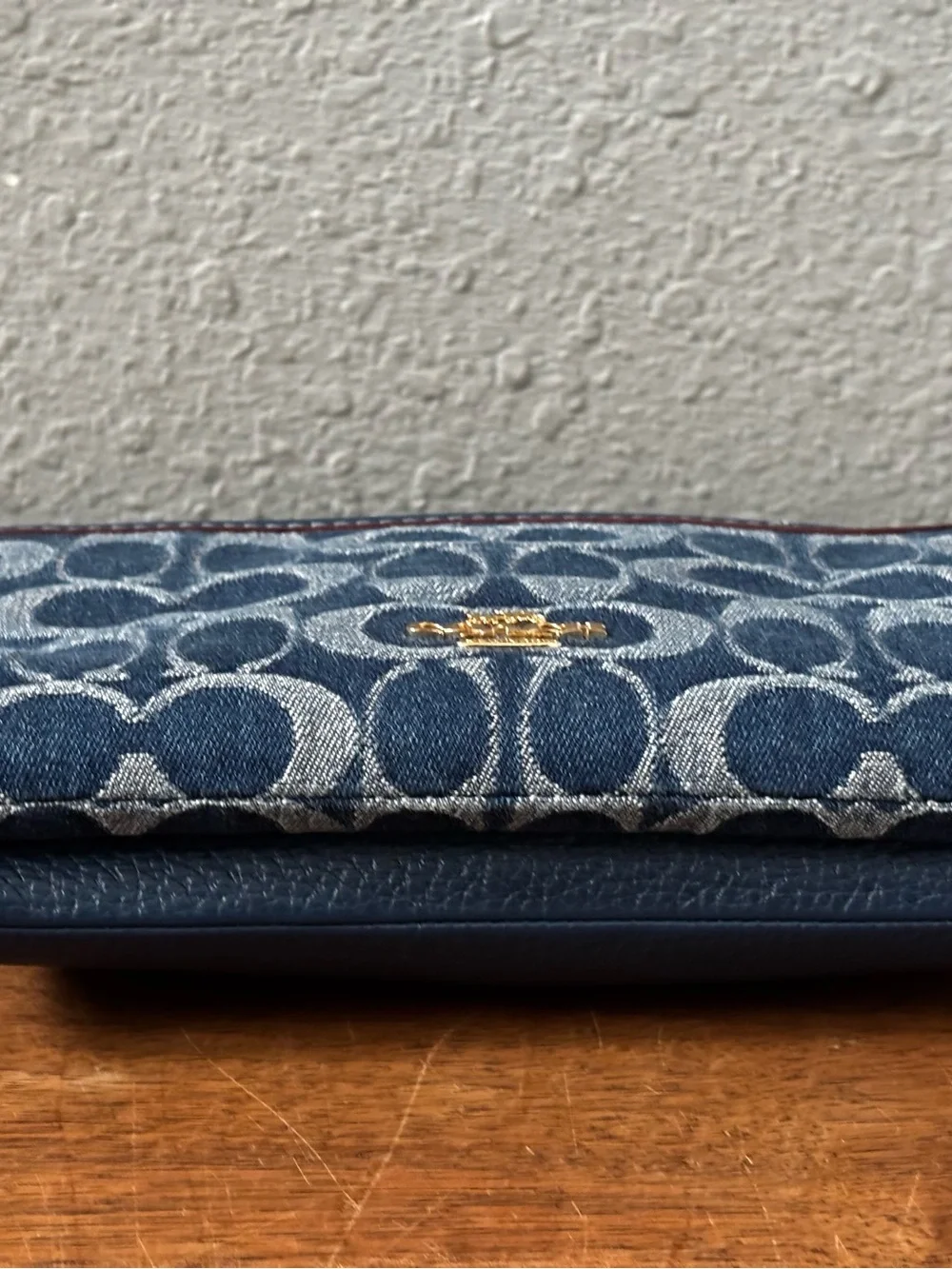 Coach double zip